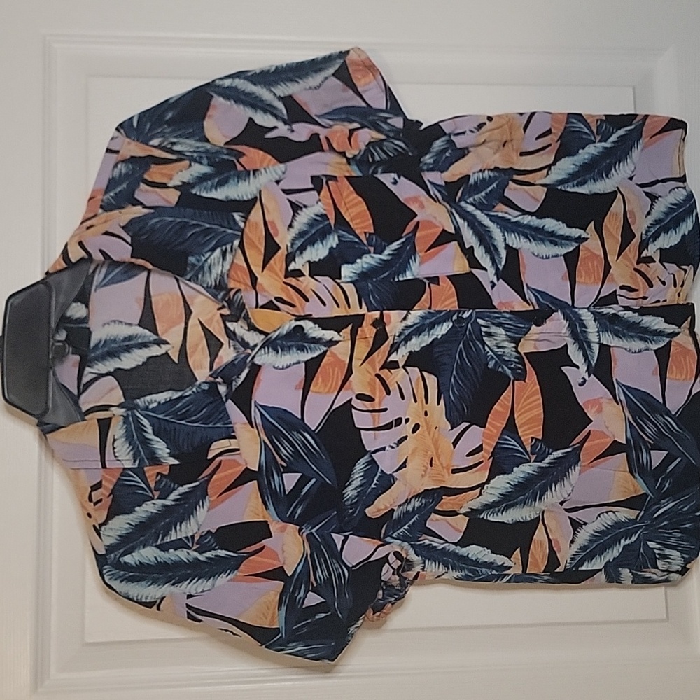 Wild Fable S Tropical Print Women's Tee